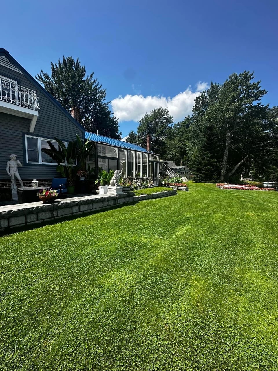 Nice lawn!