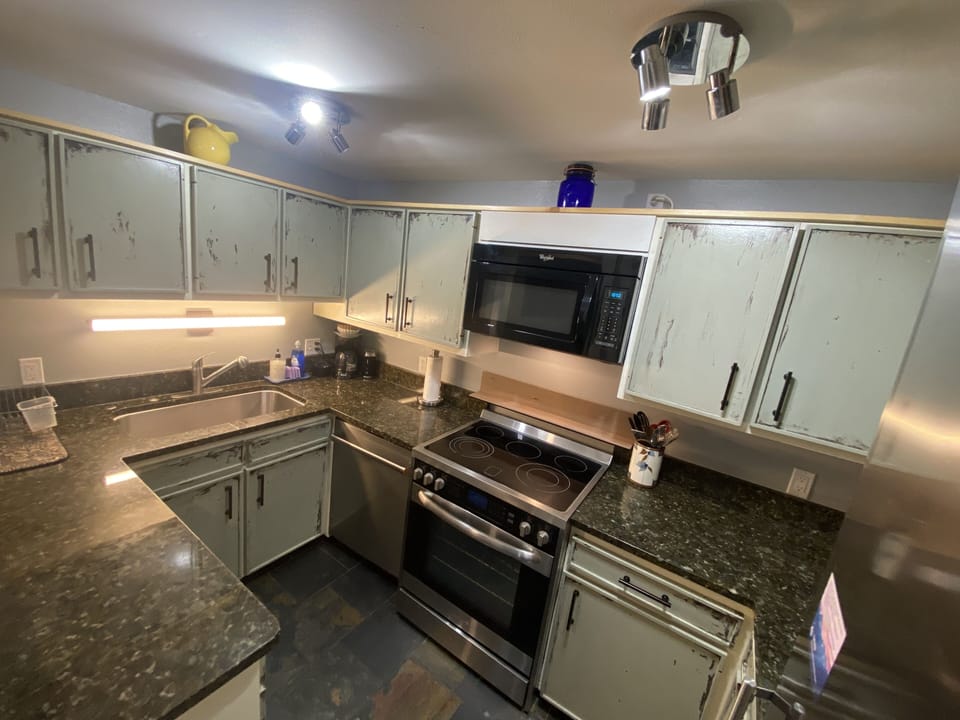 Kitchen has been remodeled