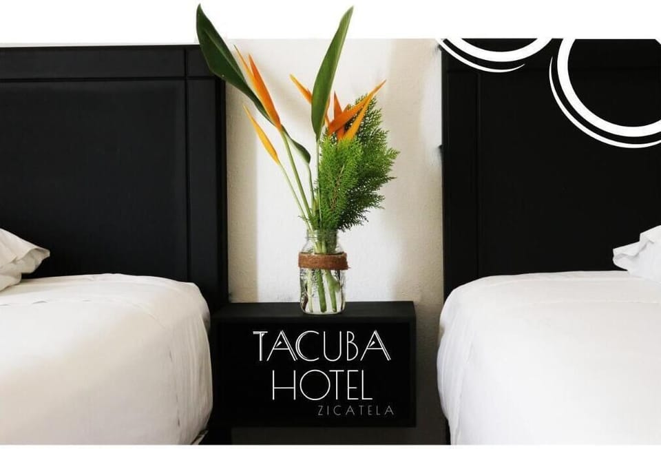 Room-standard Queen Room two Beds Bed and Breakfast in Brisas de Zicatela