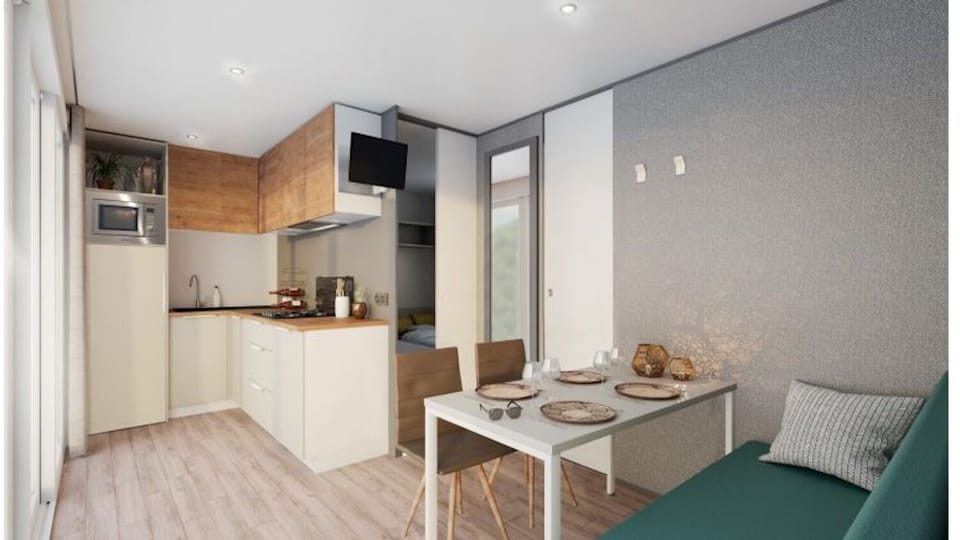 Chalet, 1 Bedroom, Smoking, Patio | Interior