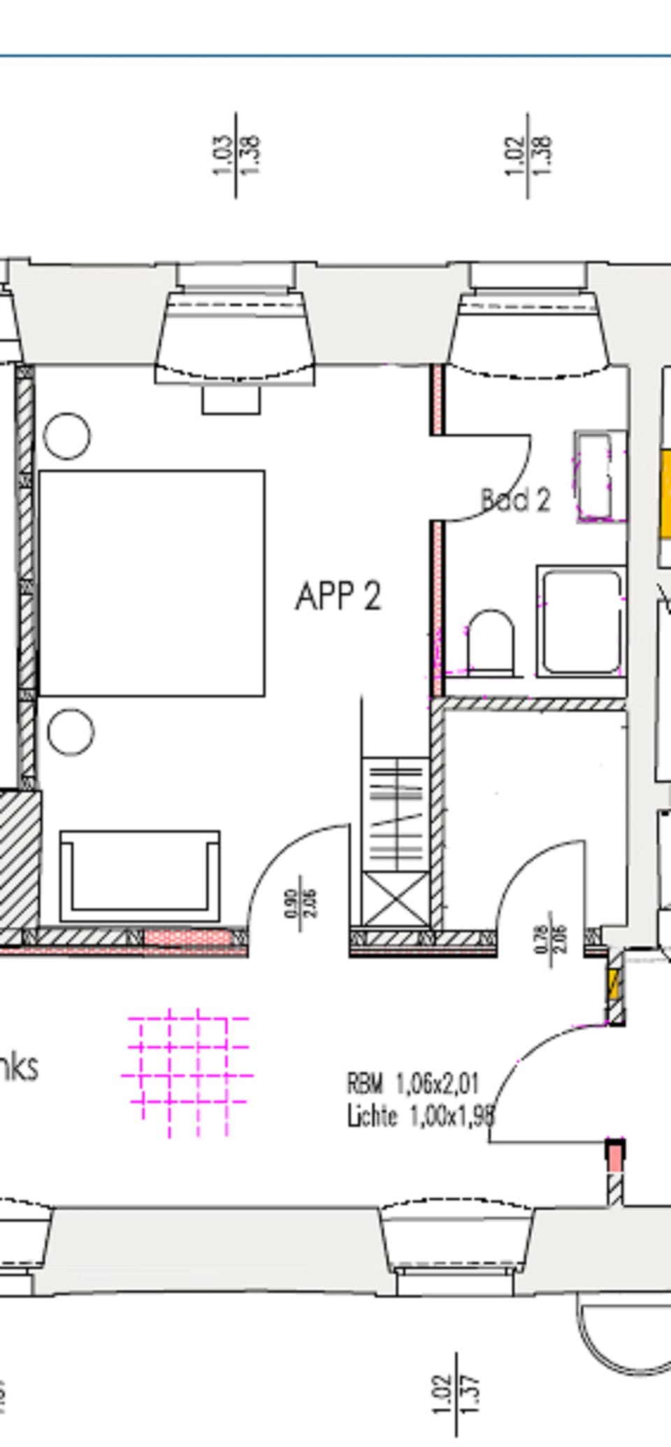 Double Room | Floor plan