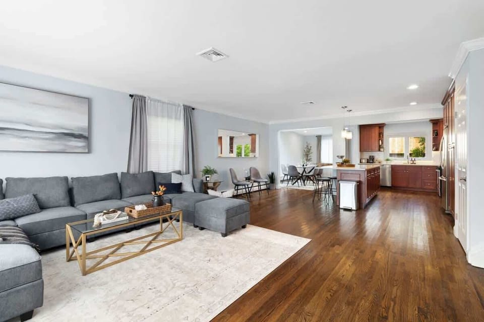 Open floor plan