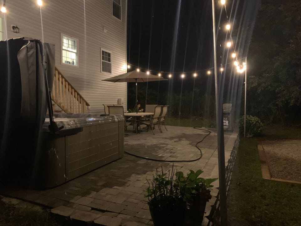 Rear Patio lights