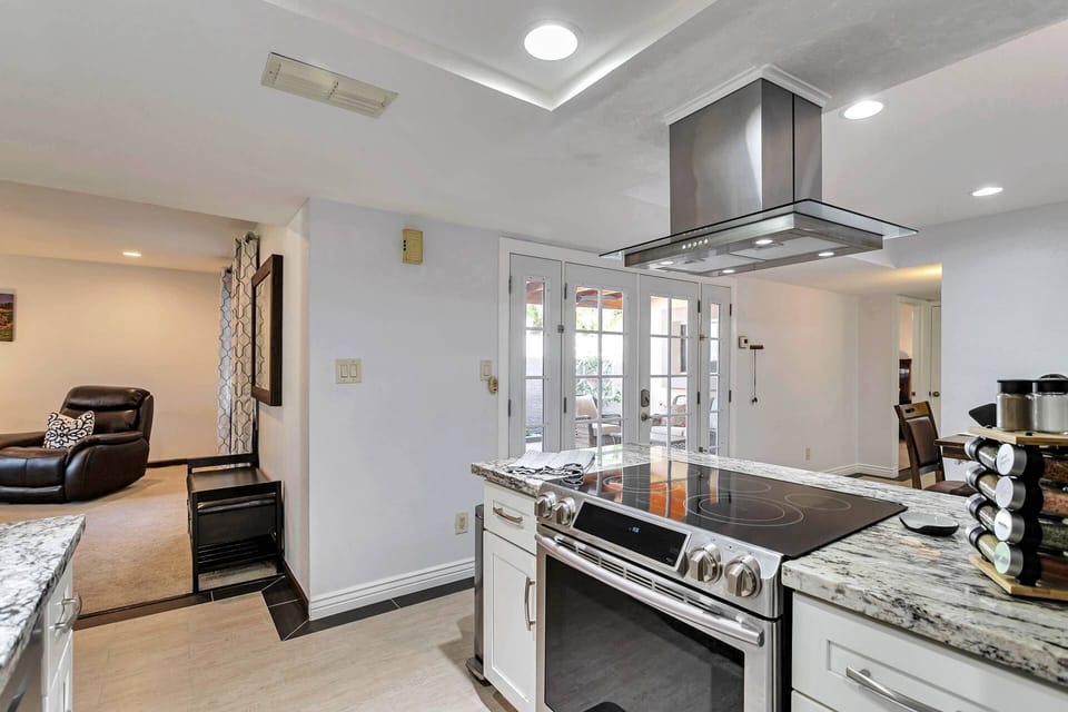 Upgraded kitchen appliances