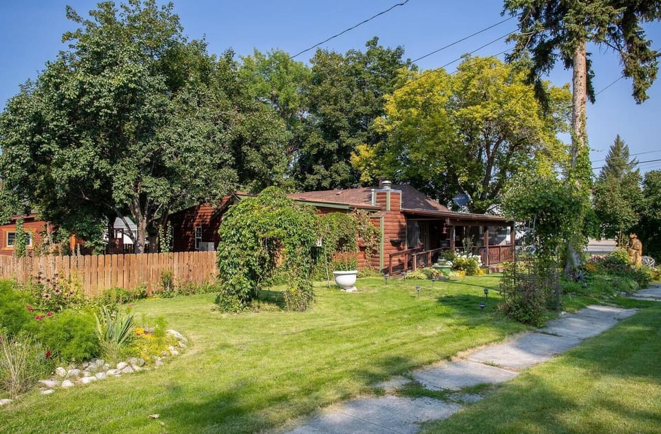 exterior - east side of home