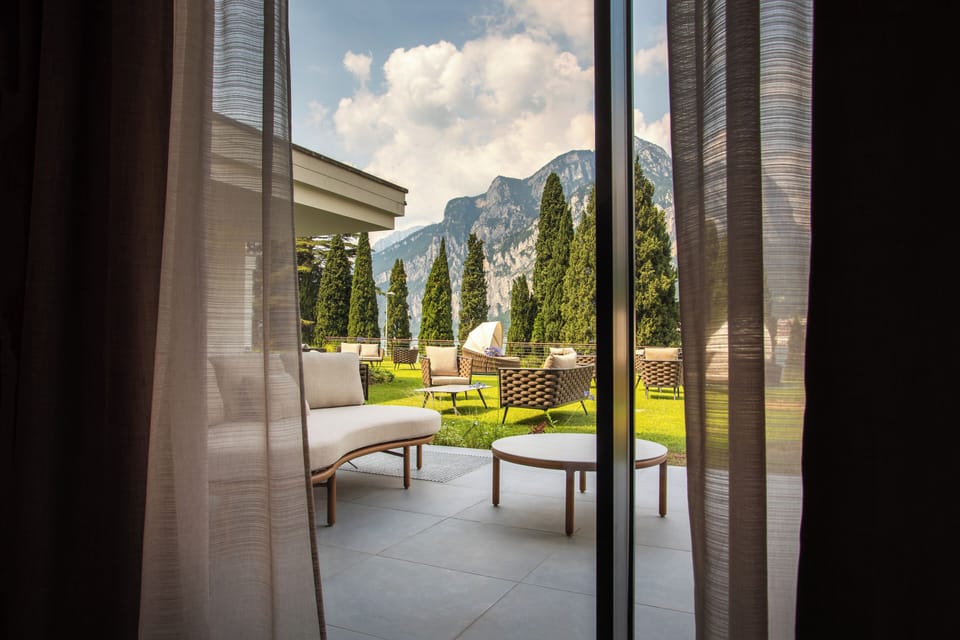 Standard Double or Twin Room, Garden View | Terrace/patio