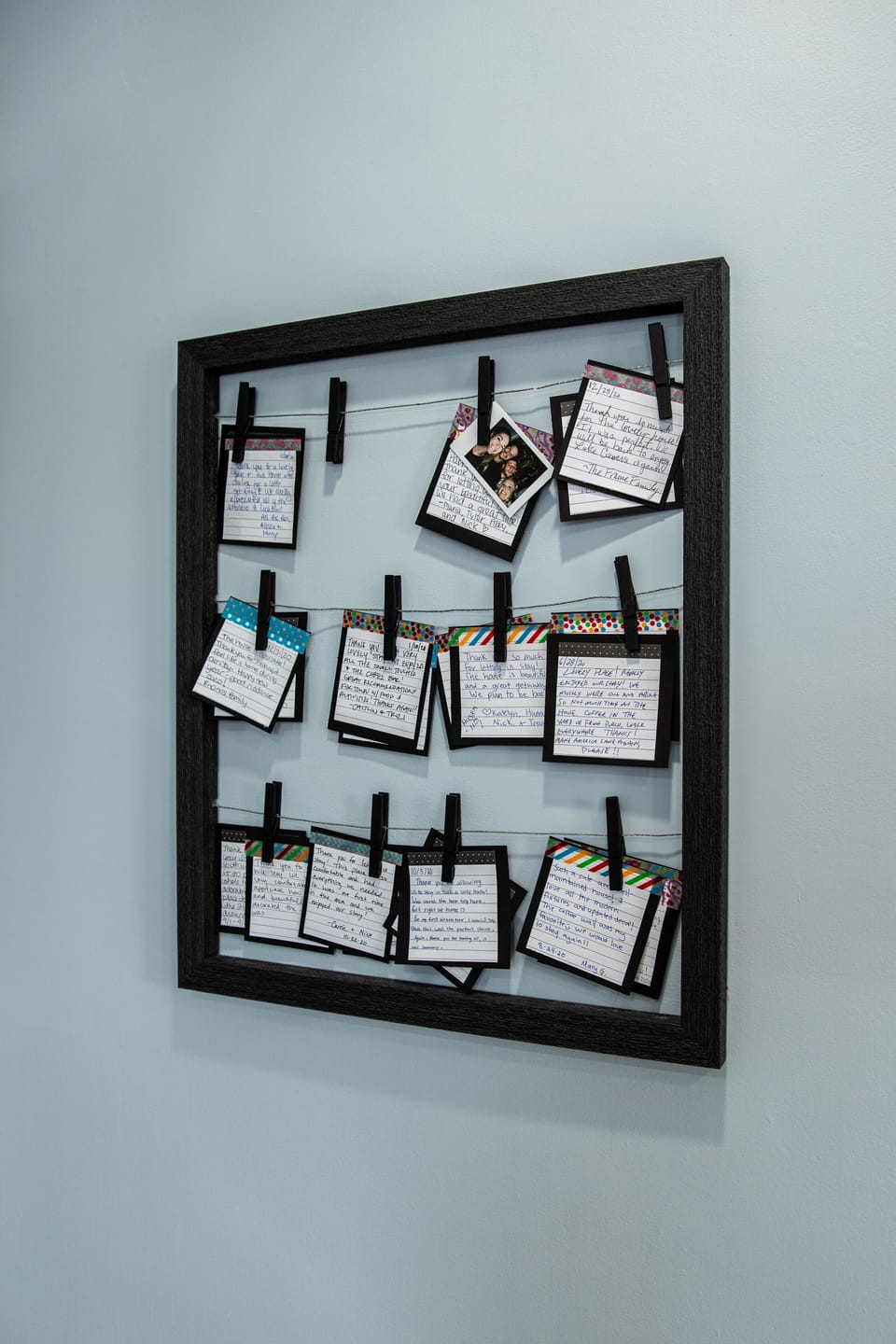 Leave us a note about your stay. 