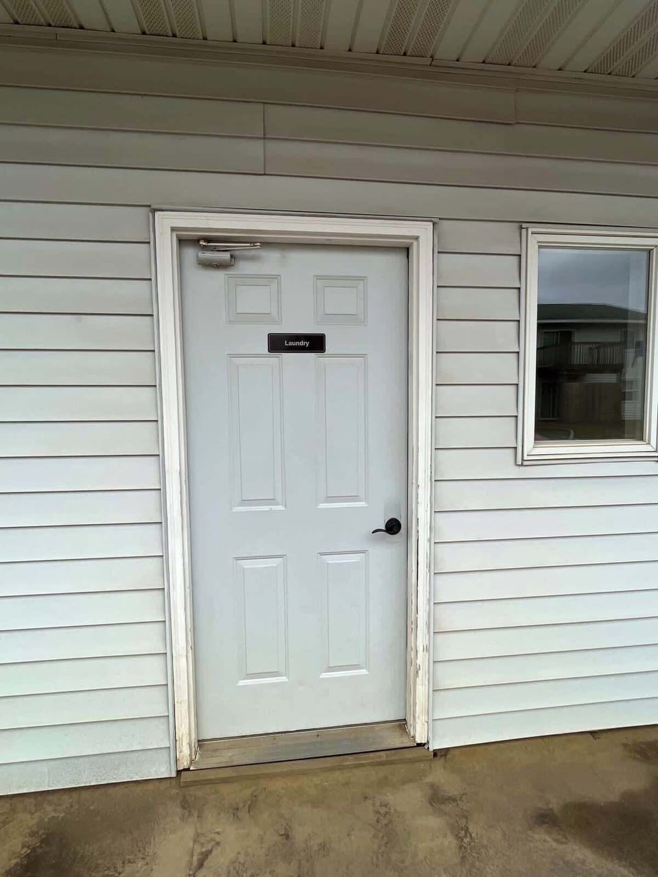 On-Site Laundry Entrance