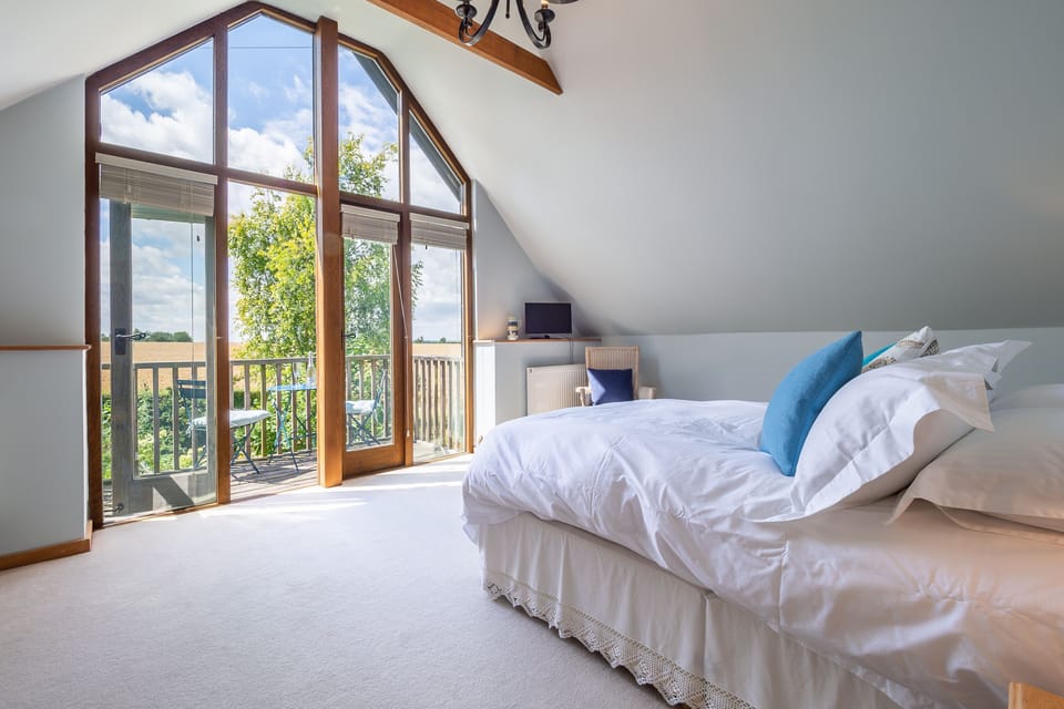 Ground floor: Wake up to breathtaking countryside views