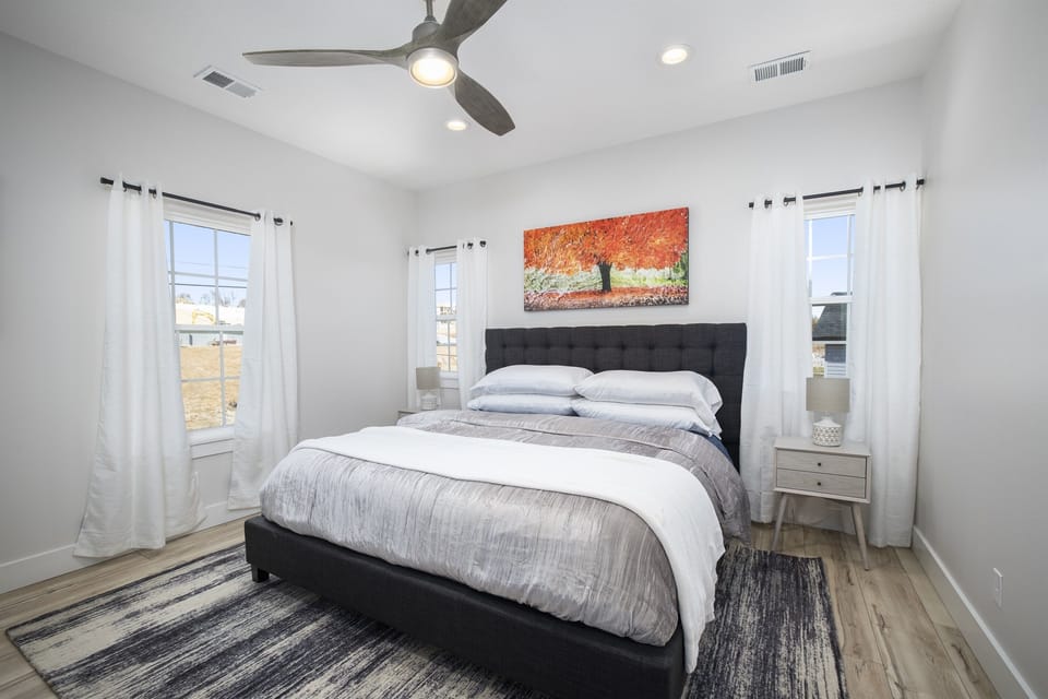 Guests rave about the ultra-comfortable mattresses and bedding.