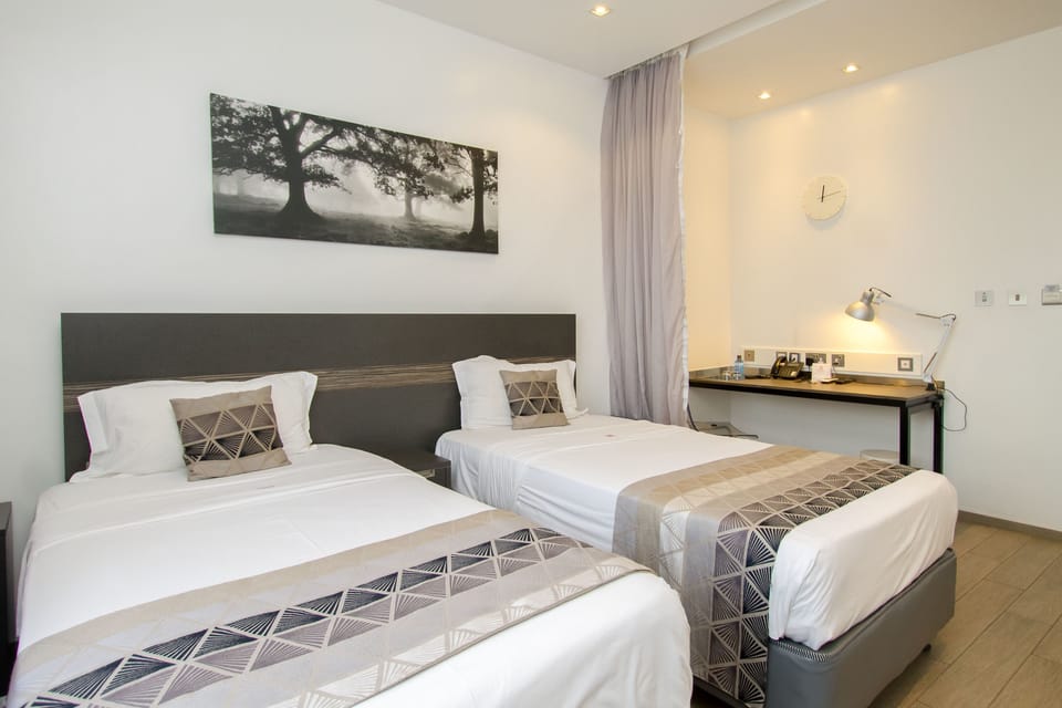 Standard Twin Room | In-room safe, desk, free WiFi, bed sheets