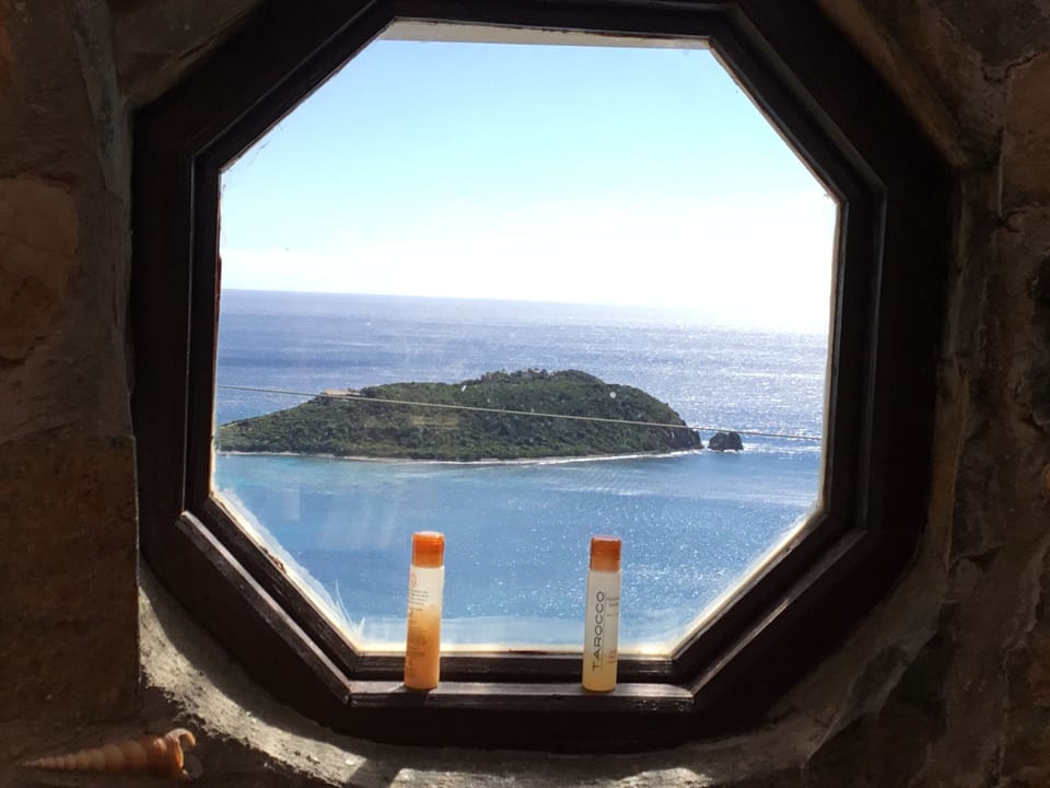 View from King bedroom shower window