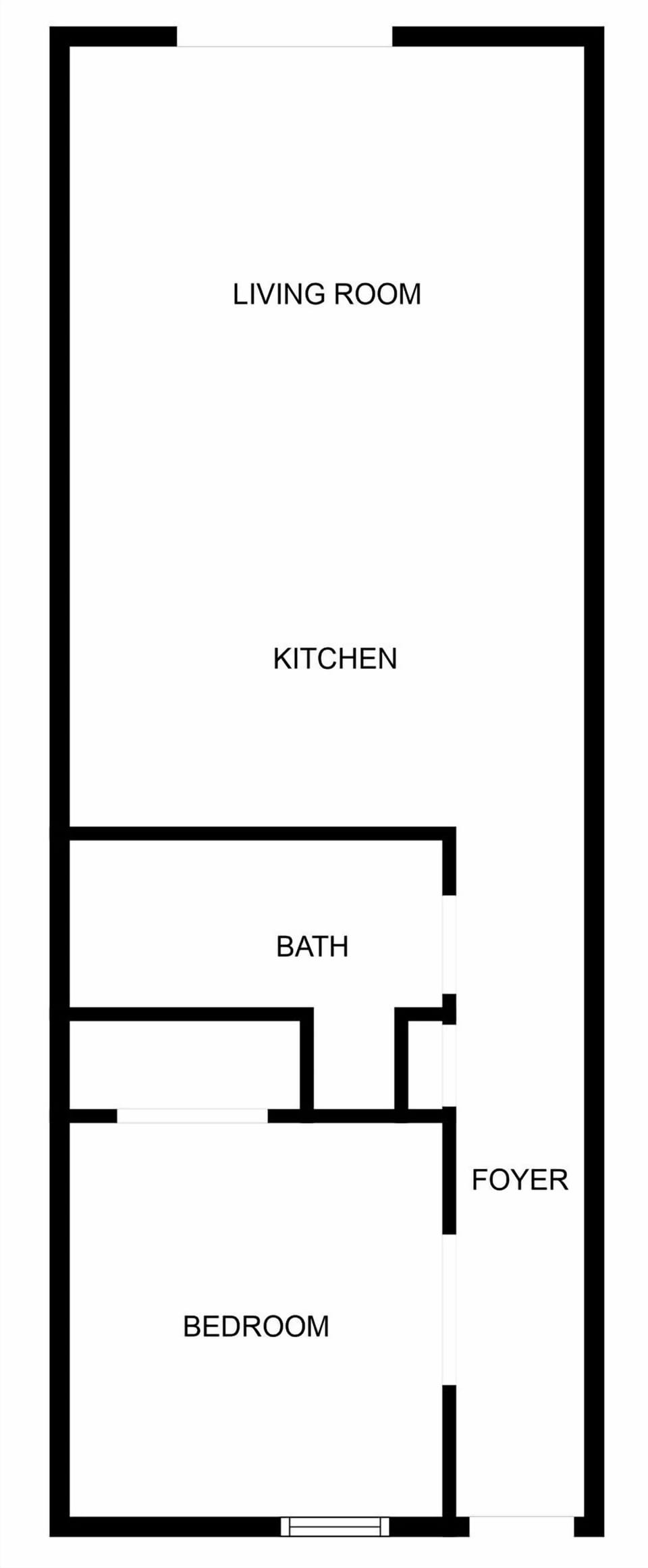 Floor Plan for Unit 112