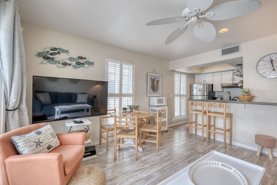 View from Living Area into Kitchen