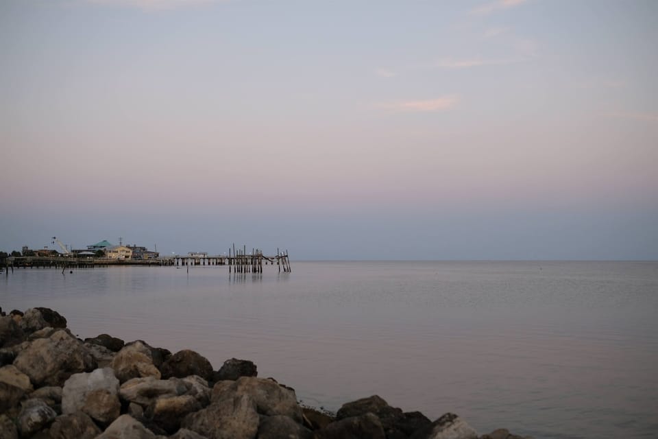 Enjoy kayaking, fishing or just the view of the Gulf!