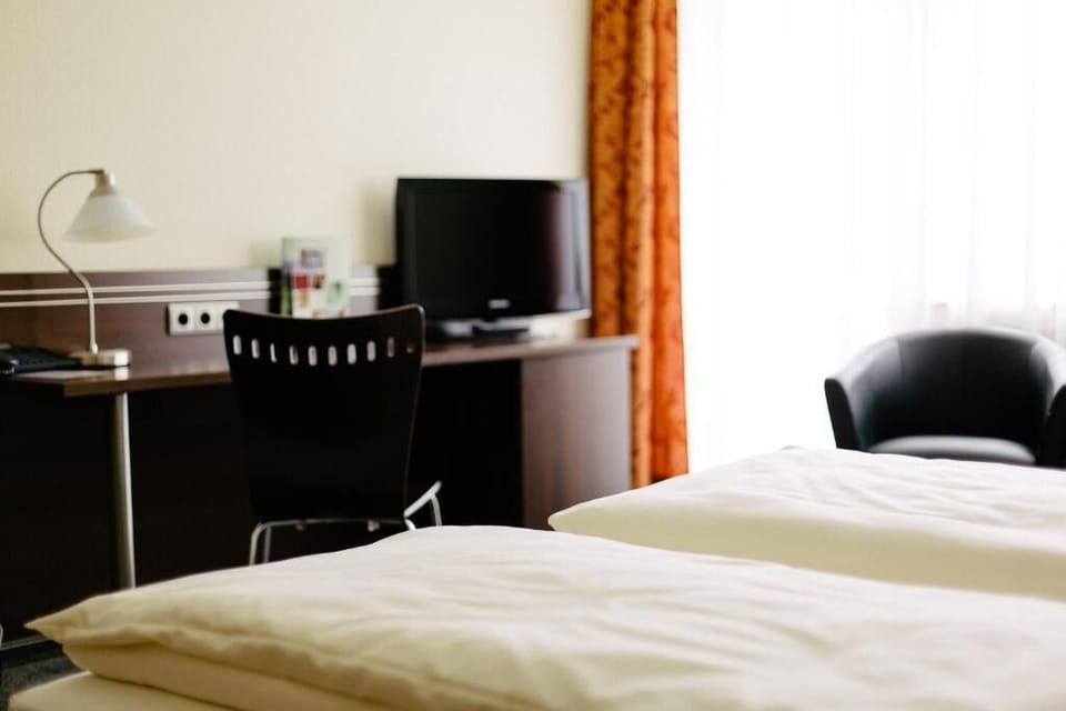 In-room safe, desk, iron/ironing board, free cribs/infant beds