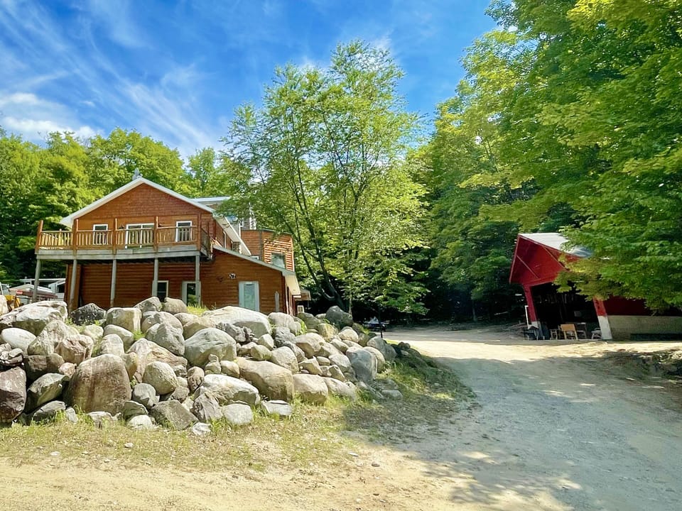 Boulder Ridge from the driveway entrance.