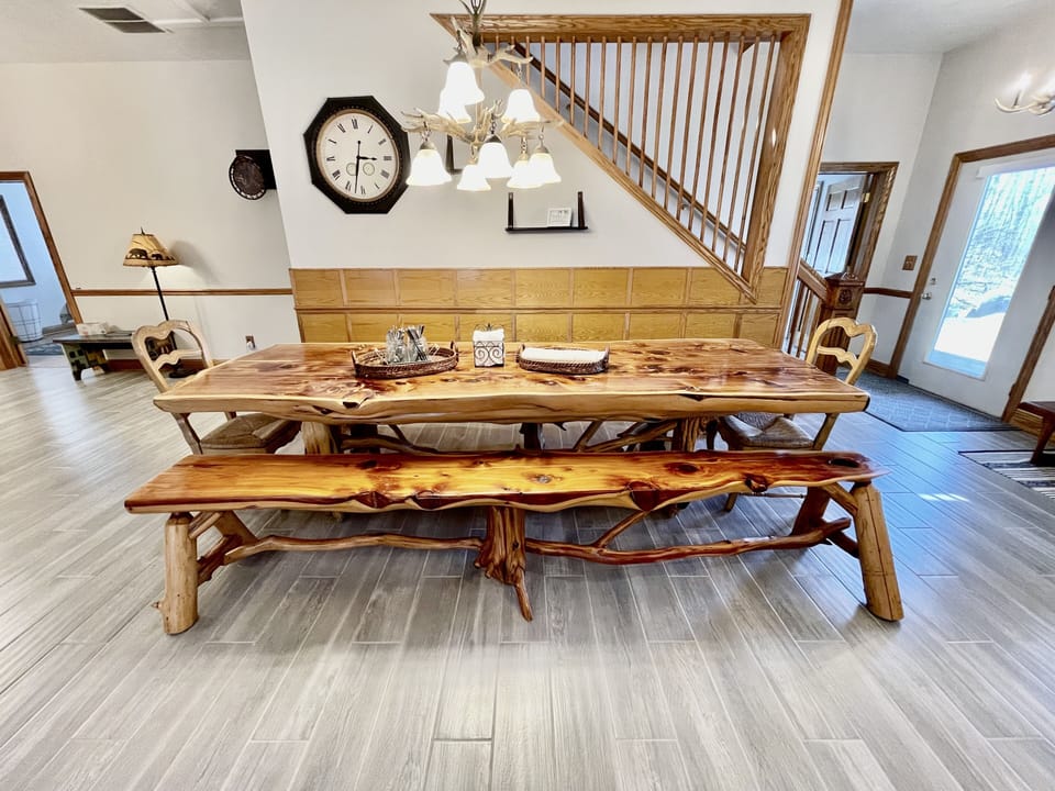 Extra large dining table