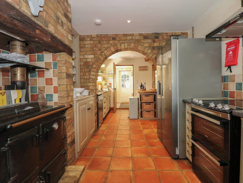 Fridge, microwave, dishwasher, electric kettle