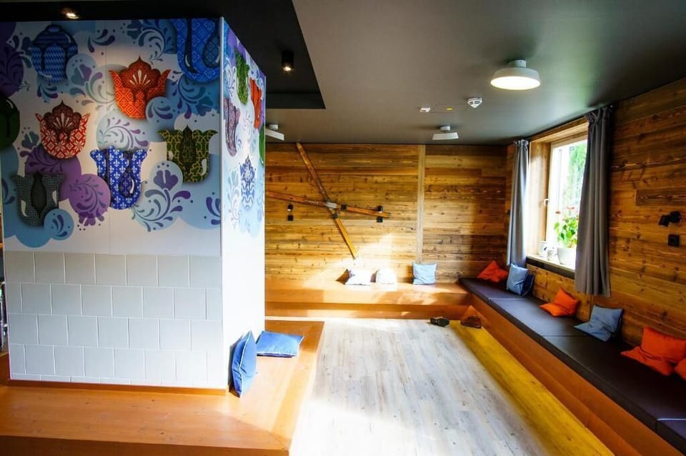 Lobby sitting area