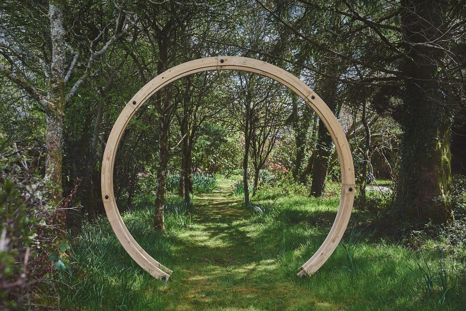 The gardens and woodlands at The Old Grain Store, Lake District