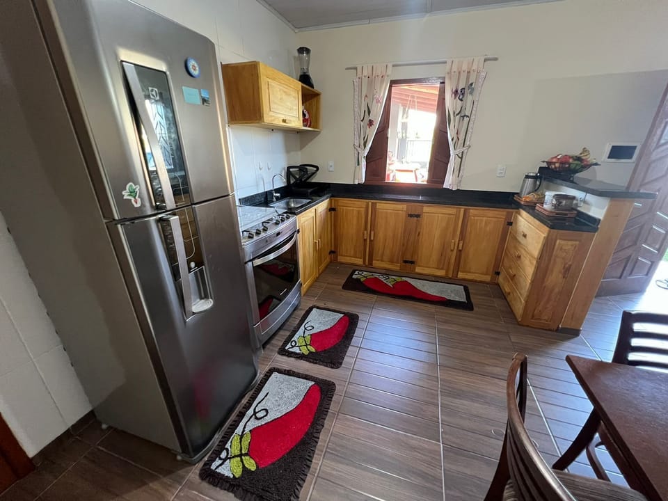 Family House | Private kitchen | Full-size fridge, oven, stovetop, blender