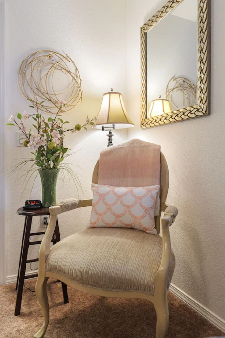 2048 Hubbard accent chair Master Bedroom