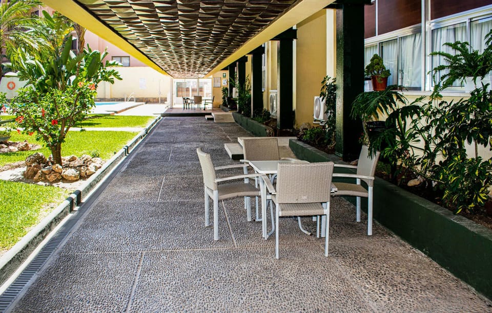outside