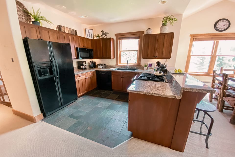 Fully equipped kitchen