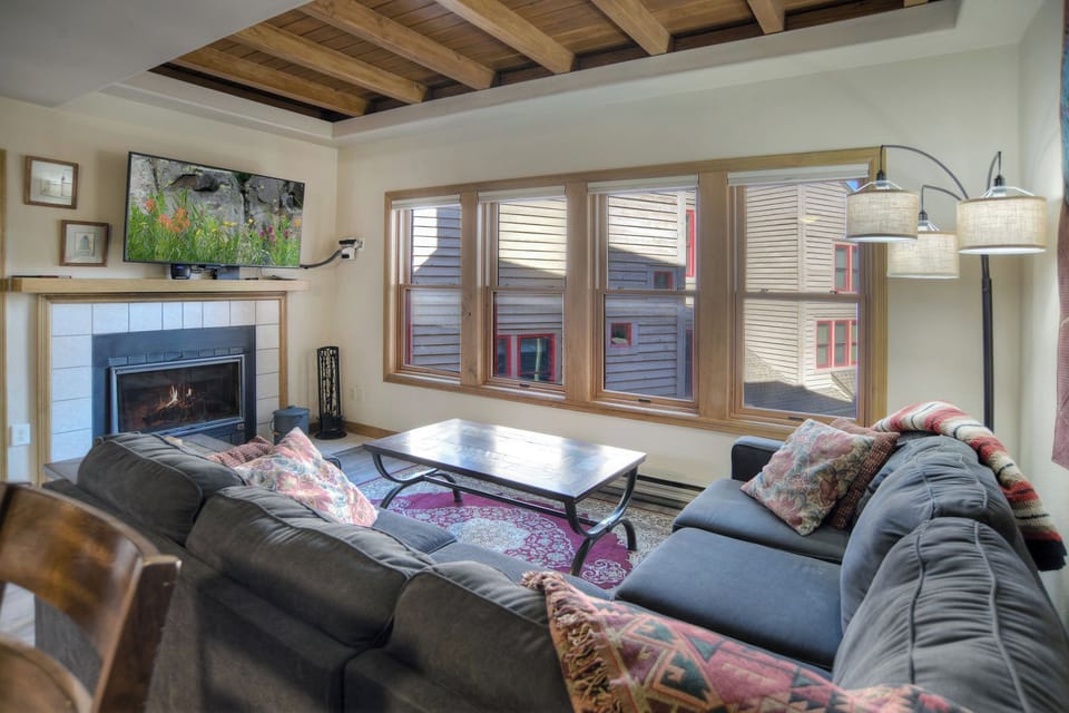 Updated 2-Bedroom Townhome with Fireplace