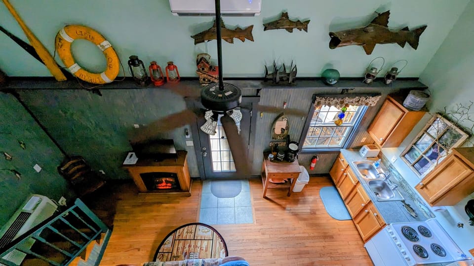 Kitchen and Living Room
