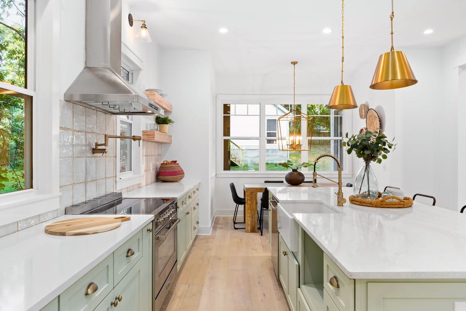 Plenty of room to enjoy cooking and prepare meals