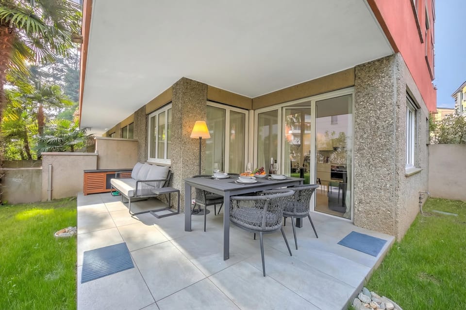 Standard Apartment, 1 Bedroom, Microwave (Res. San Marco 1 with Private Garden) | Outdoor dining