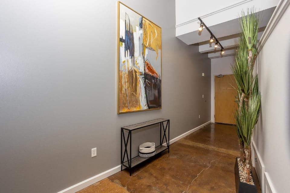Beautiful entry way into the penthouse!