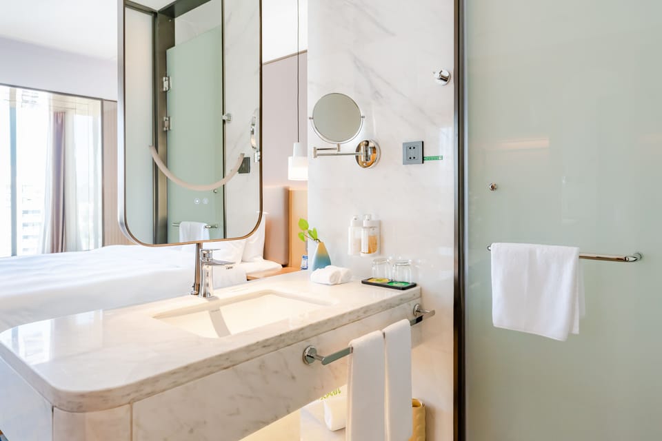 Standard Room, 1 King Bed, City View | Egyptian cotton sheets, premium bedding, down comforters