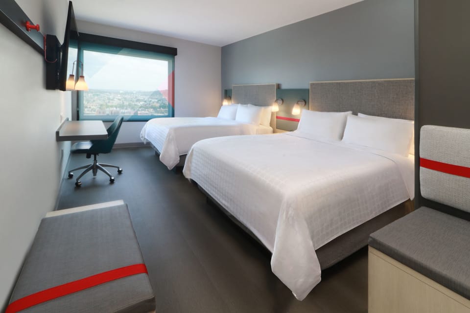 Standard Room, 2 Queen Beds | Premium bedding, pillowtop beds, in-room safe, desk