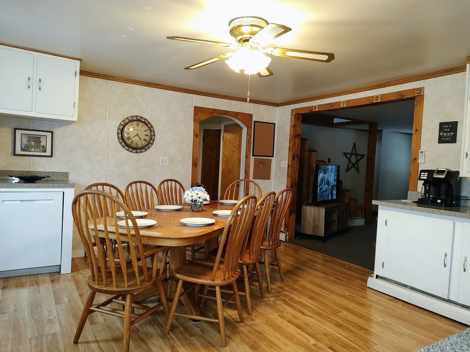 Kitchen - Table seating for 8.