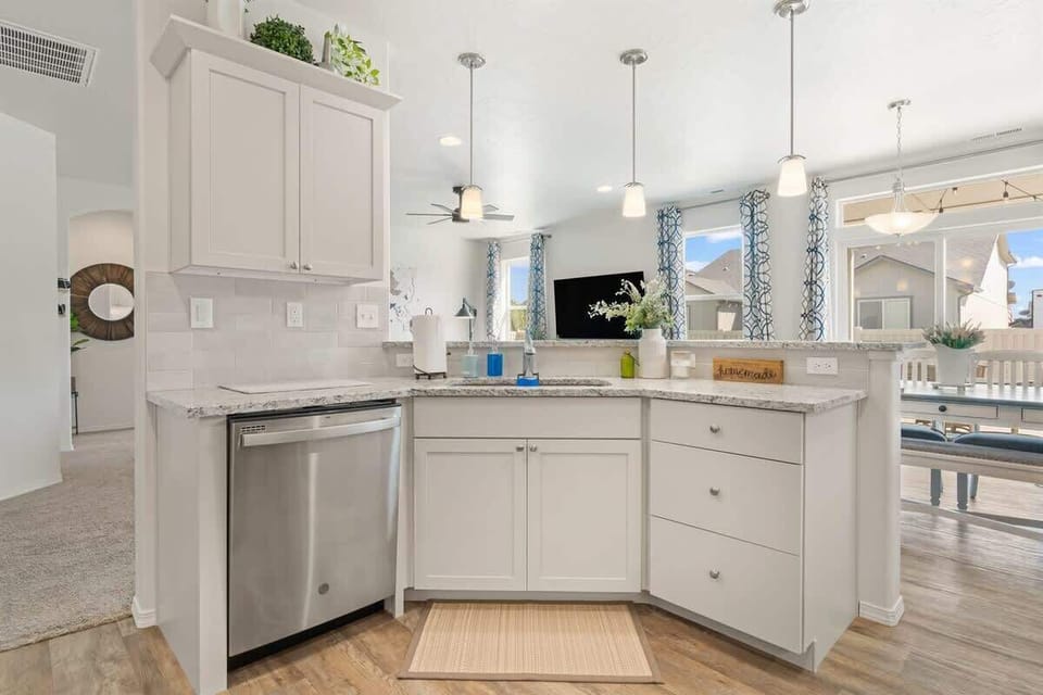 Big open kitchen