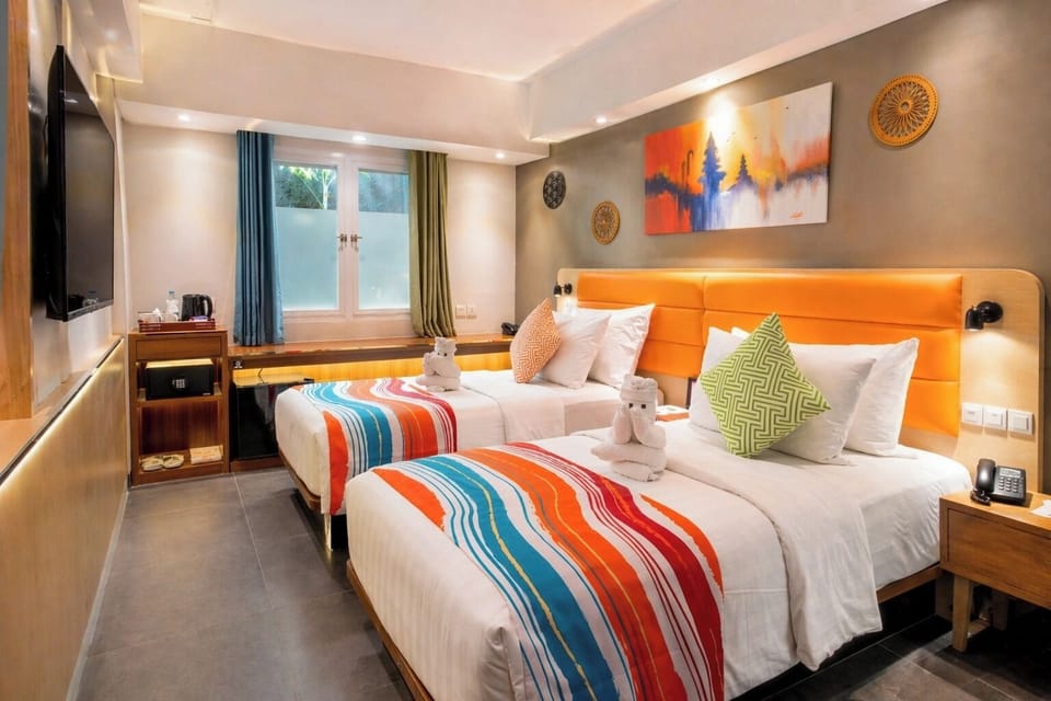 Grand Superior Room | Premium bedding, in-room safe, desk, blackout drapes