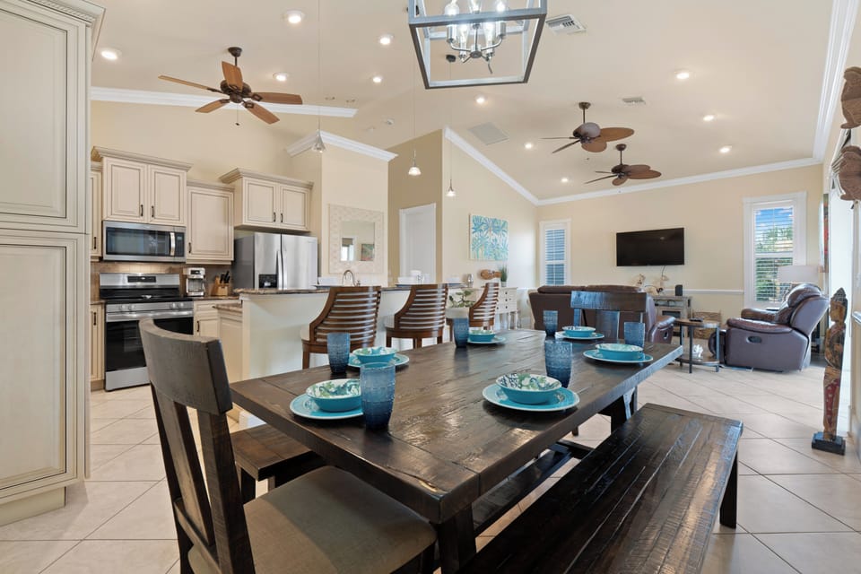 Dining room table.