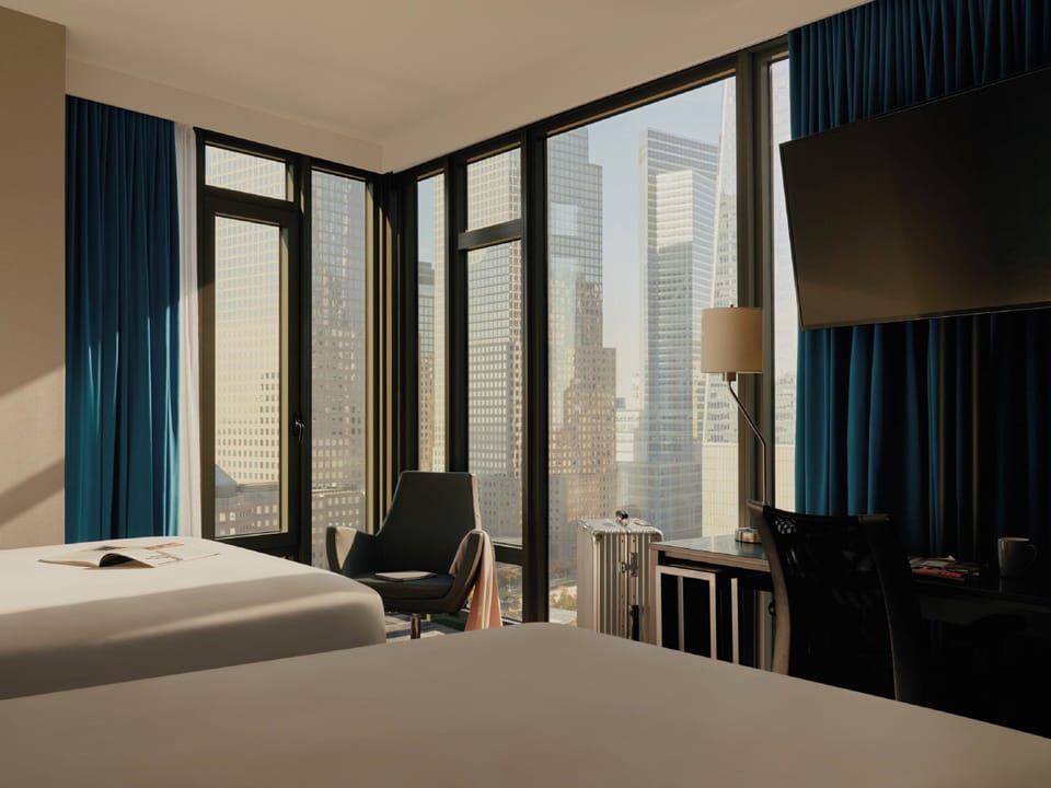 Room, 2 Double Beds | View from room