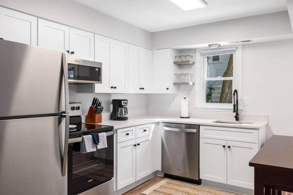 Prepare your favorite meals in the spacious, fully equipped kitchen. 