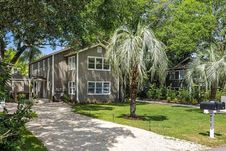 Plenty of parking! A rarity on IOP. Leave the cars and enjoy a short walk to the beach instead.