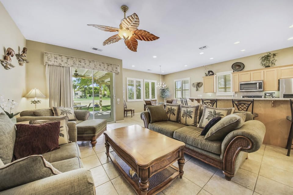 Enter vacation mode on the comfy Tommy Bahama designer furnishings