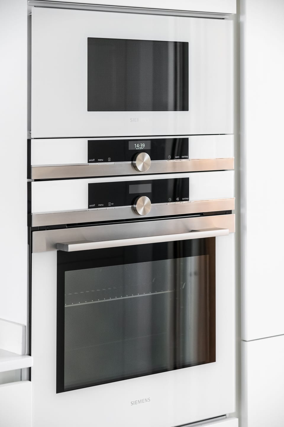 Espresso maker, coffee/tea maker, microwave, oven