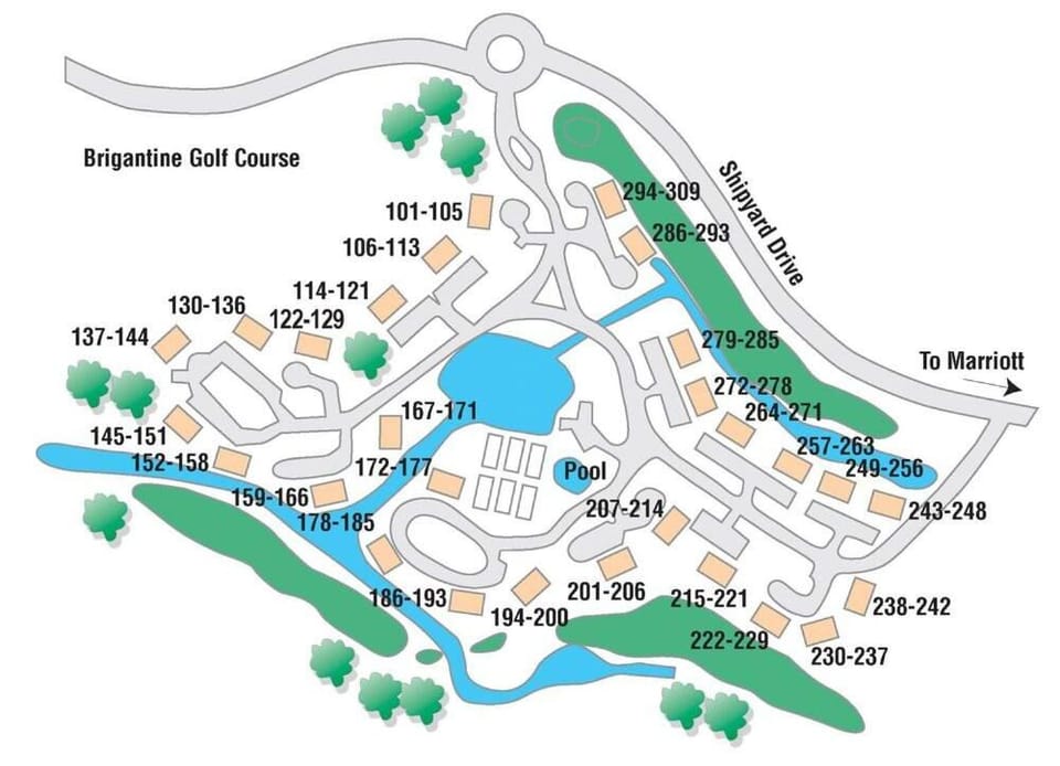 Evian Property Map