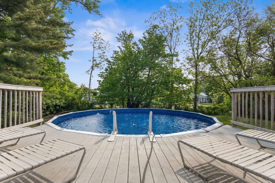 An inviting pool perfect for sunny days