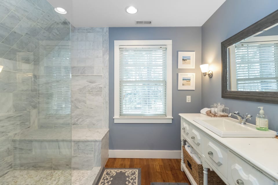 Luxury bathroom on the second floor