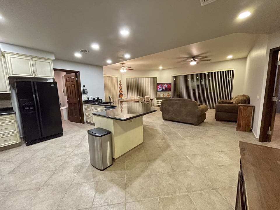 Kitchen Living Room area 