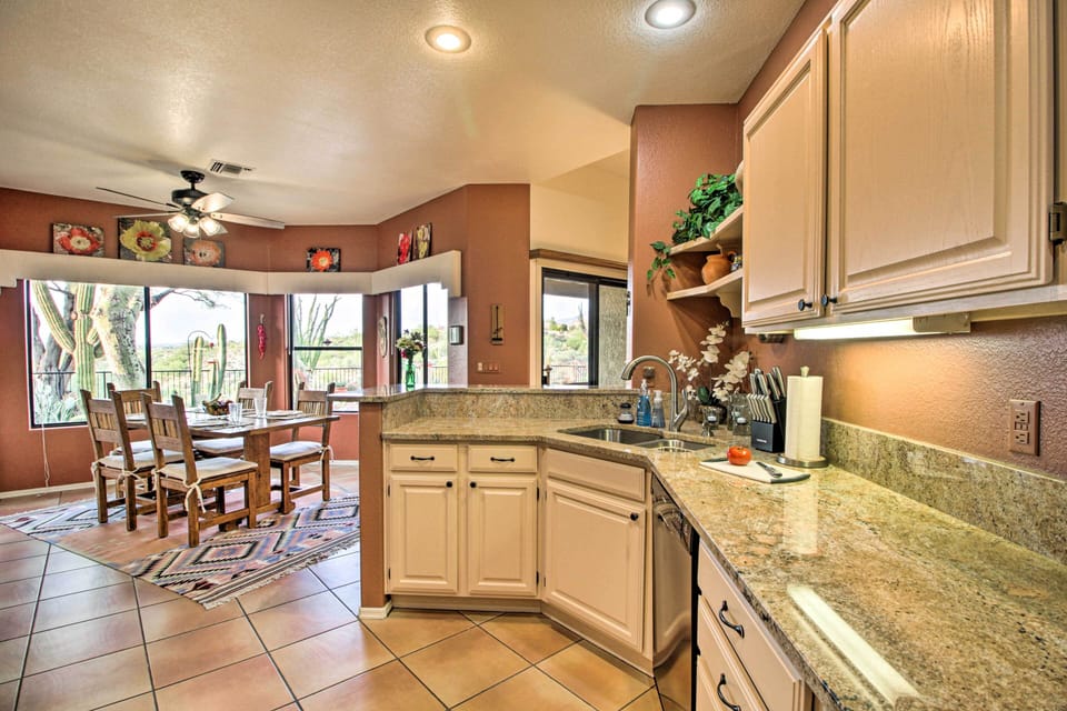 Fully Equipped Kitchen | Toaster Oven